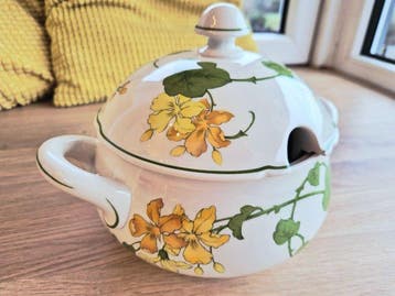 Villeroy & Boch - Tureen - Geranium - Keramiek - Zeer