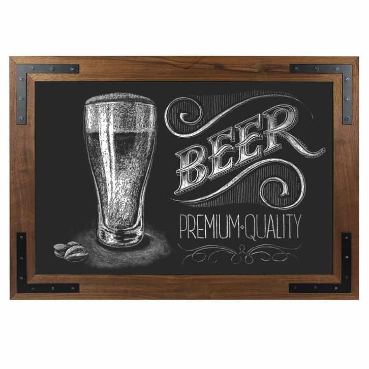 Krijtbord Noir 40x50 cm, Huis en Inrichting, Woonaccessoires | Lijsten, Verzenden