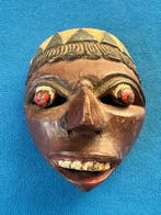 Masque de danse - Indonésie - Topeng javanais — masque de, Antiek en Kunst