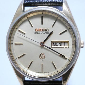 Seiko - King Quartz - Zonder minimumprijs - 9923-702B -