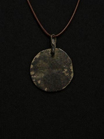 Médiéval Bronze Pendentif Amulette de Bouclier – Bronze –