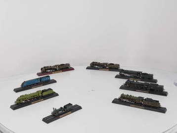 Schaal 1:100 (past H0) Edition Atlas Collections 7 locs n..., Ophalen of Verzenden, Overige typen