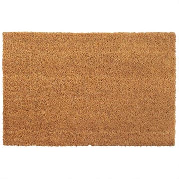 vidaXL Deurmat 40x60 cm getufte kokosvezel naturel, Verzenden