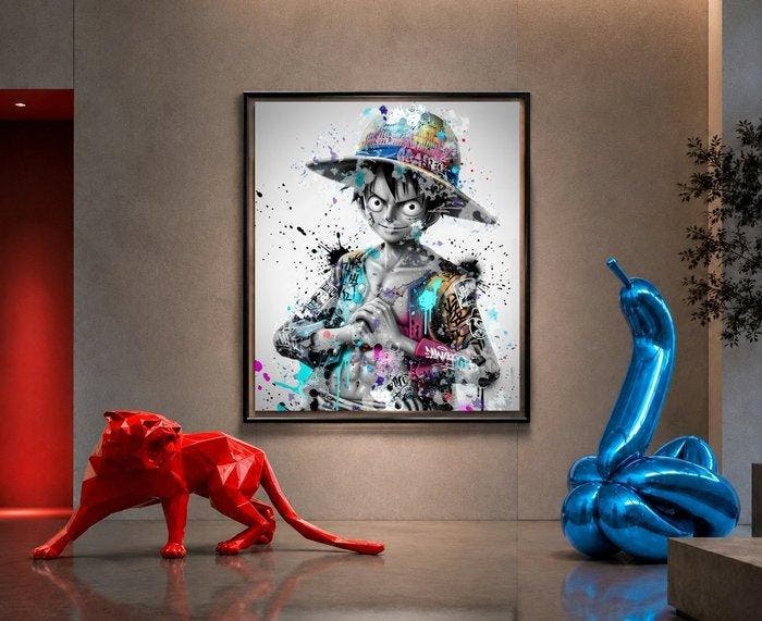 Moabit - One Piece X Luffys Revenge, Antiek en Kunst, Kunst | Designobjecten