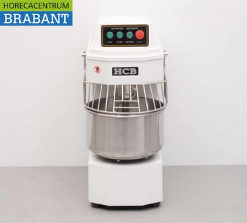 HCB RVS Spiraalkneder deegmenger deegmixer 20 liter 230V, Ophalen of Verzenden, Nieuw in verpakking