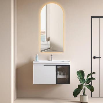 LED Spiegel 45x100cm | Dimbaar 3000-6000K | Verwarming & Tou, Huis en Inrichting, Woonaccessoires | Spiegels, Verzenden, Nieuw