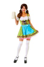 Dirndl Jurk Oktoberfest Gekleurd, Verzenden, Nieuw