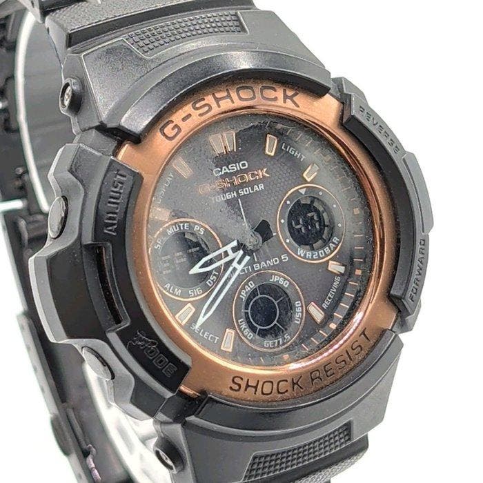 Casio - AWG-100BR - Zonder minimumprijs - AWG-100BR - Heren, Bijoux, Sacs & Beauté, Montres | Hommes