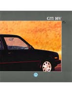 1988 VOLKSWAGEN GOLF GTI 16V BROCHURE ENGELS (USA), Boeken, Nieuw