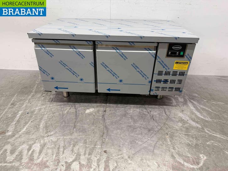 RVS Combisteel Koelwerkbank Laag model 2 deuren 120 cm 230V, Articles professionnels, Horeca | Équipement de cuisine, Enlèvement ou Envoi