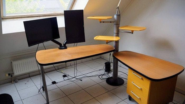 Mobil Girgi - Bureau (2) - Bois, Métal, Plastique, Antiquités & Art, Art | Objets design