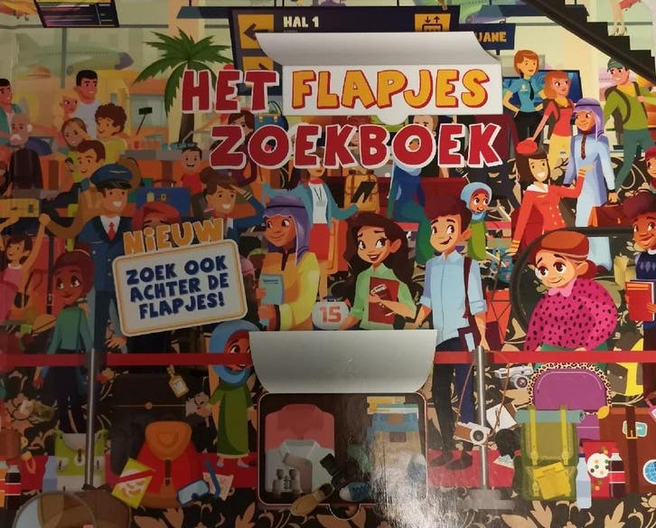 Het flapjes zoekboek voor kleine speurders 8712459100584, Livres, Art & Culture | Arts plastiques, Envoi