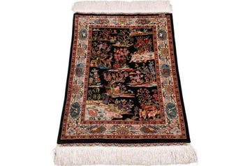 Silk Hereke Signed Carpet with 13/13 Quality - Adembenemende, Nieuw