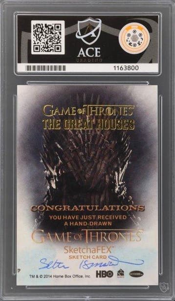 Rittenhouse - 1 Graded card - Game of Thrones 1/1, Nieuw