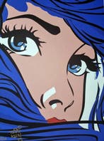 Tushikuni - Pin-up hair in the wind