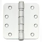 Intersteel Kogellagerscharnier afgerond 4(102X102X3) rvs, Ophalen of Verzenden, Nieuw