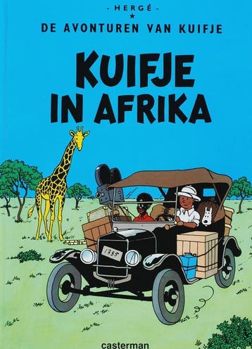 De avonturen van Kuifje 2: Kuifje in Afrika / De avonturen, Boeken, Verzenden, Zo goed als nieuw, H. Herge