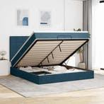 vidaXL Ottoman bed met matrassen 200x200cm fluweel, Verzenden, Nieuw