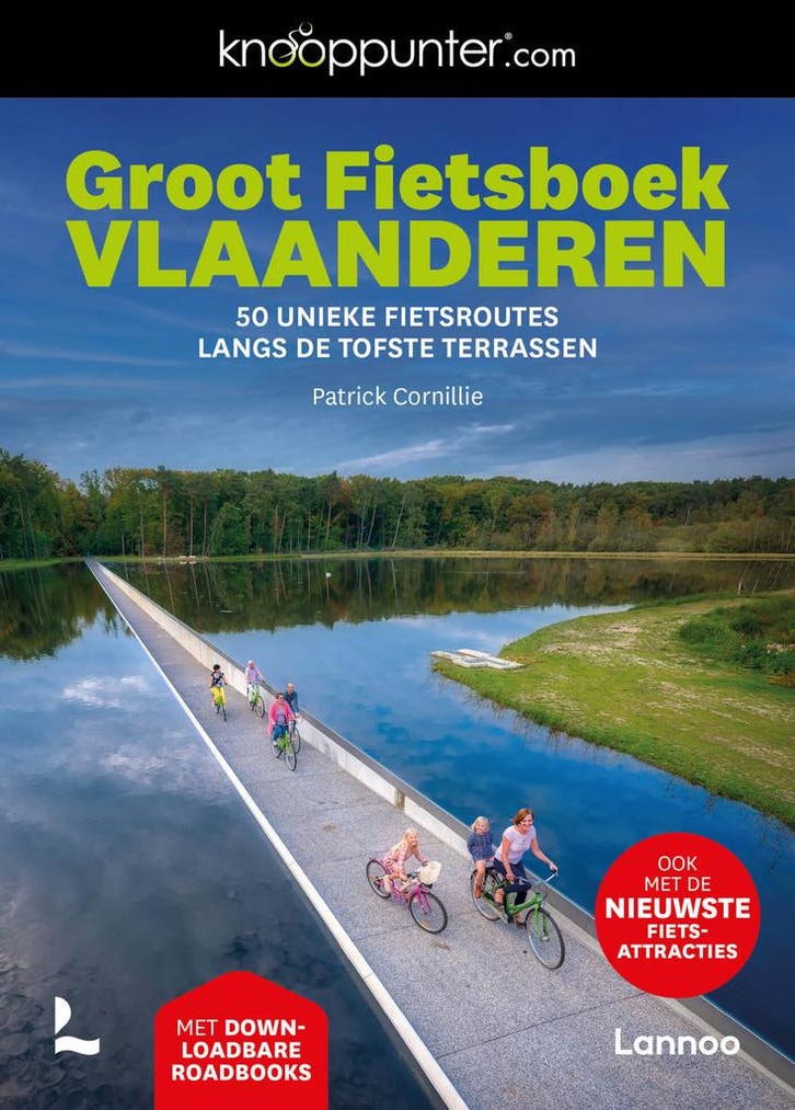 Groot Fietsboek Vlaanderen / Knooppunter.com [fietsgidsen], Boeken, Reisgidsen, Zo goed als nieuw, Verzenden