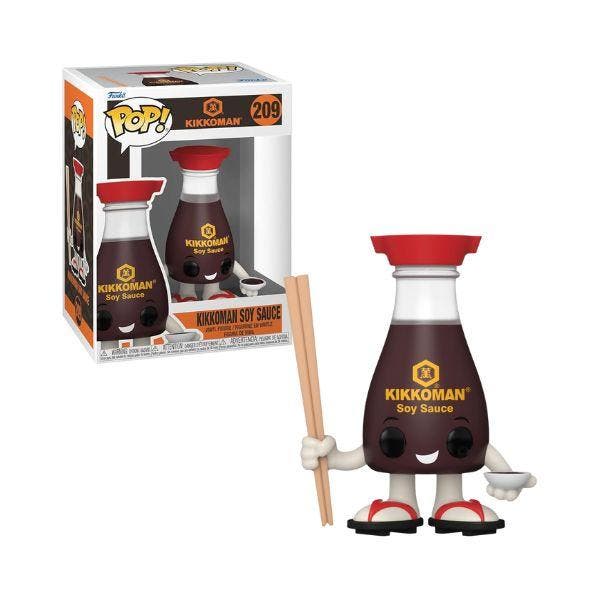 Funko Pop! Ad Icons: Kikkoman - Kikkoman Soy Sauce #209, Collections, Jouets miniatures, Envoi