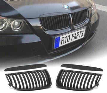 CALANDRES BMW E90 E91 05-08 LOOK M PERFORMANCE NOIR BRILLANT, Verzenden, Neuf