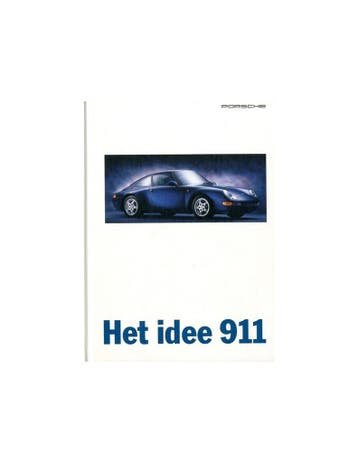 1996 PORSCHE 911 CARRERA TARGA | TURBO HARDCOVER BROCHURE