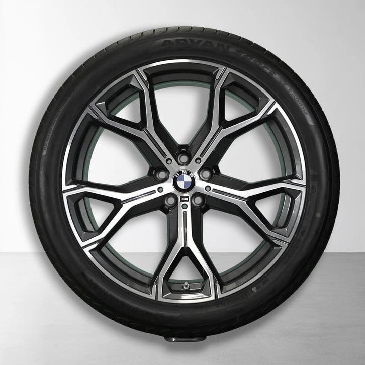 BMW X5 X6 G05 G06 741M 21 inch originele velgen 8071998 | 80, Autos : Pièces & Accessoires, Pneus & Jantes, Enlèvement ou Envoi