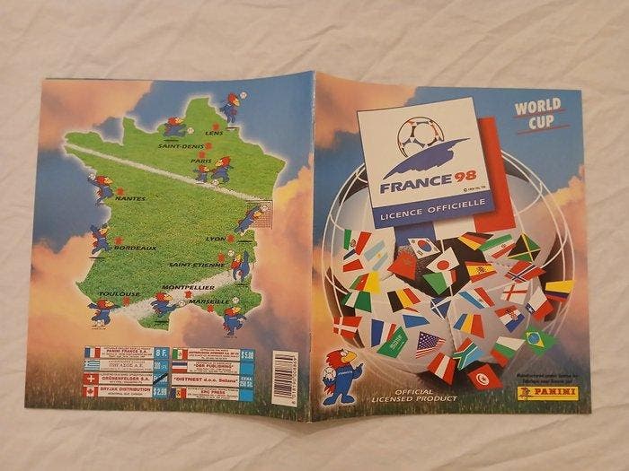 Panini WC France 98 Onbeschreven Empty Album - Near Mint, Collections, Autocollants