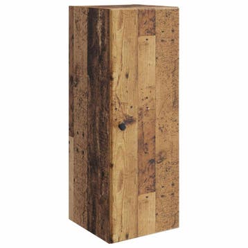 vidaXL Wandkast Oud hout 33 x 34,5 x 90 cm Bewerkt hout, Verzenden