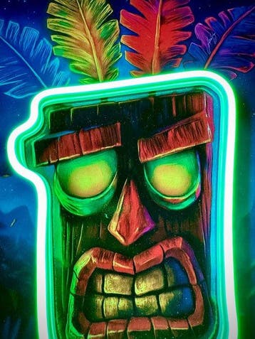 LEDMansion - Gaming Legends Duo – Mario Kart & Aku Aku, Nieuw