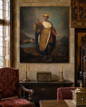 Franse school (XVII) - Ritratto di San Luigi IX (Louis IX of