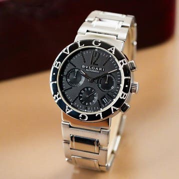 Bvlgari - Bvlgari Chronograph Date - BB 38 SS CH - Heren -, Nieuw
