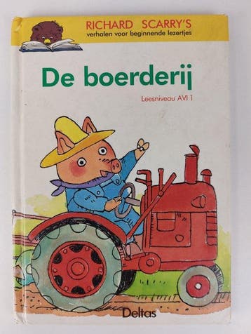 's verhalen - De boerderij - Richard Scarry, Verzenden, Nieuw