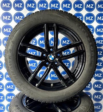 BMW X1 F48 | 17 inch Velgen + Winterbanden, Gebruikt, Verzenden, Banden en Velgen, 17 inch