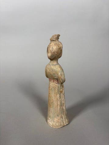 Chinois ancien, empire unifié des Tang Terre cuite Mingqi -