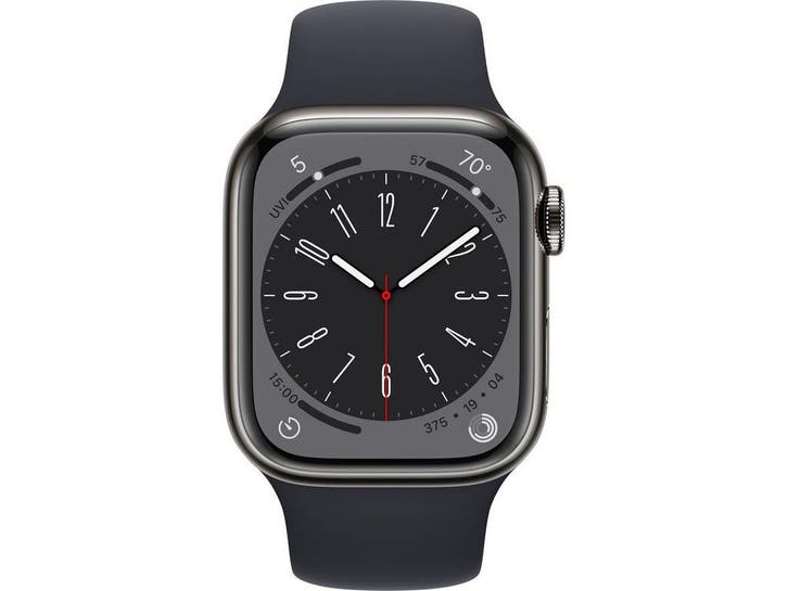 Apple Watch Series 8 - 4G - ECG - 41mm - Grafiet, Bijoux, Sacs & Beauté, Montres connectées, Envoi