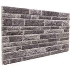 vidaXL Wandpanelen 10 pcs Antracietkleurig 100 x 50 cm, Verzenden