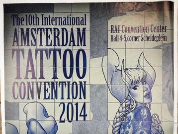 Vince Ruarus - Amsterdam tattoo convention 2014 A0 formaat