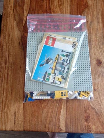 Lego Set - 381 - Legoland - Lego politie bureau, Kinderen en Baby's, Nieuw