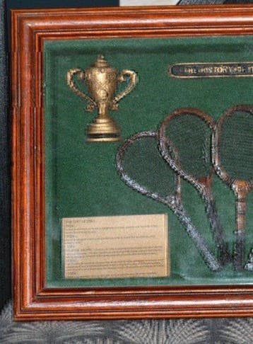 schaduwdoos tennis 32x 22 cm, Collections