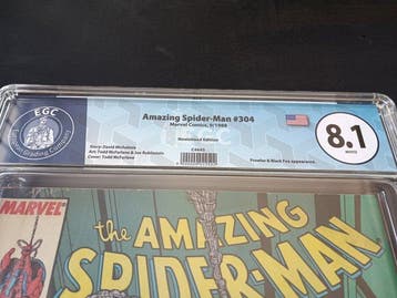 The Amazing Spider-Man #304 - EGC 8.1 - California (State)