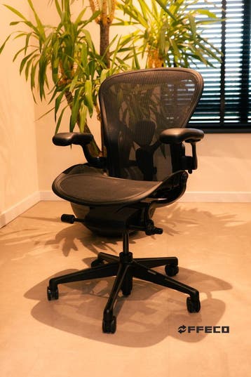 Black Herman Miller Aeron Remastered - Nieuwste Model, Verzenden, Bureaustoel
