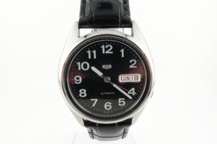 Seiko - Seiko 5 Automatic Day-Date - Sans prix de réserve -, Handtassen en Accessoires, Horloges | Antiek
