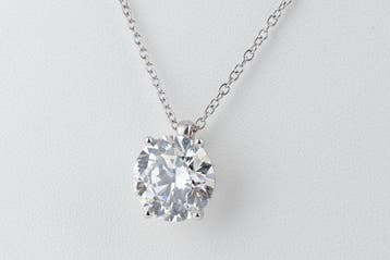 Sans prix de réserve - Chaîne - 14 carats Or blanc - 4.03ct.