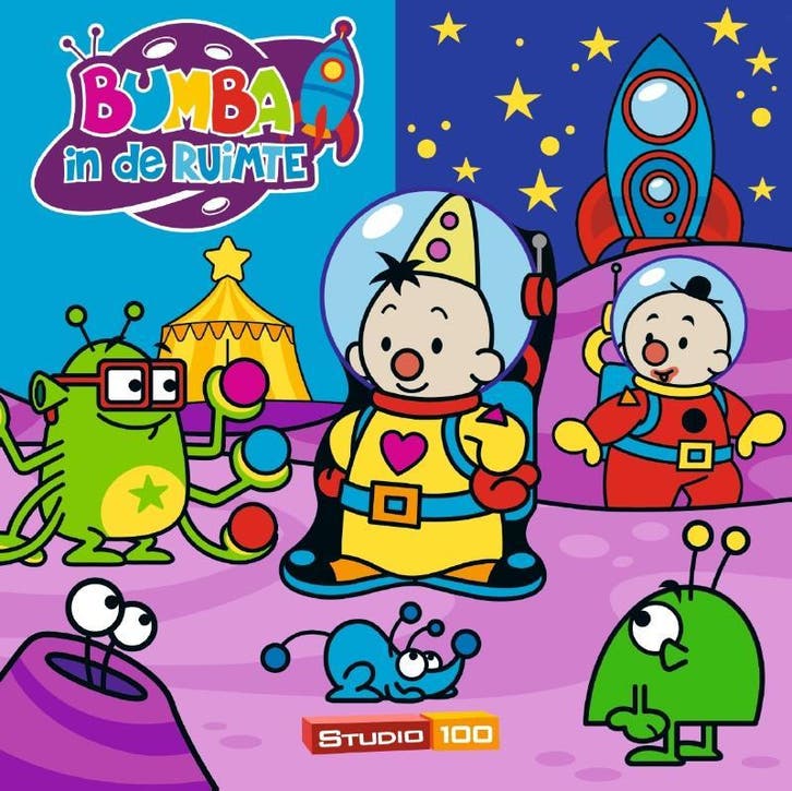 Kartonboek met lintje: Bumba in de ruimte / Bumba, Livres, Livres pour enfants | Jeunesse | 13 ans et plus, Envoi