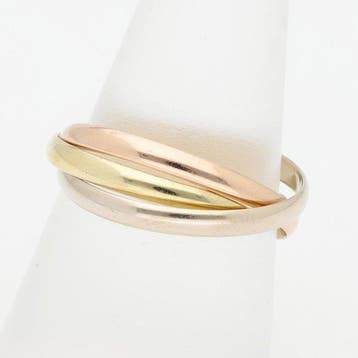 Bague - 18 carats Or jaune, Or blanc, Or rose, Bijoux, Sacs & Beauté
