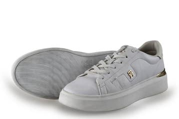 Tommy Hilfiger Sneakers in maat 40 Wit, Kleding | Dames, Verzenden, Wit, Sneakers, Gedragen