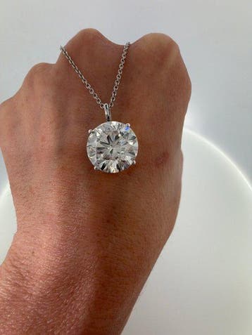 Zonder minimumprijs - Halsketting - 14 karaat Witgoud -, Handtassen en Accessoires, Kettingen, Nieuw