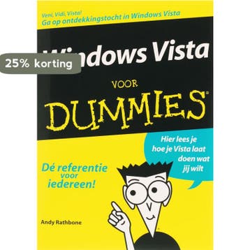Microsoft Windows Vista voor Dummies / Voor Dummies, Verzenden, A. Rathbone