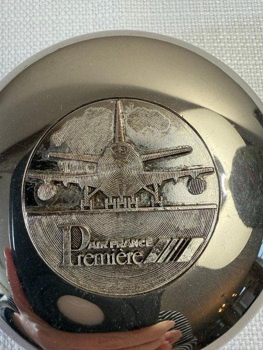 Duseaux Paris Air France Heavy Metal Flesopener en, Antiek en Kunst, Antiek | Wandborden en Tegels